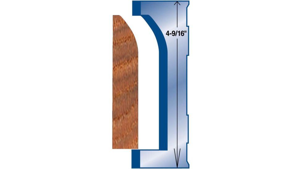 Grizzly Industrial Moulding Knife - Base, 4-9/16in G4530