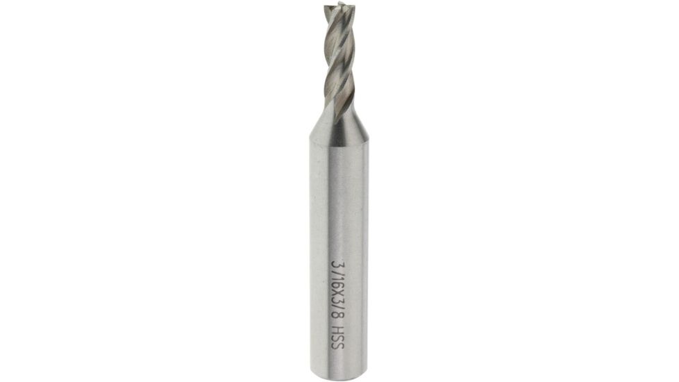 Grizzly Industrial Multi Flute End Mills - 3/16in. Dia. G9671