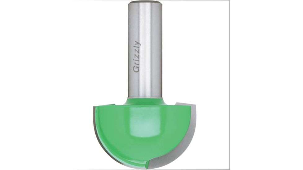Grizzly Industrial Roundnose Bit, 1/2in. Shank, 1-1/2in. Cutter Dia. C1065