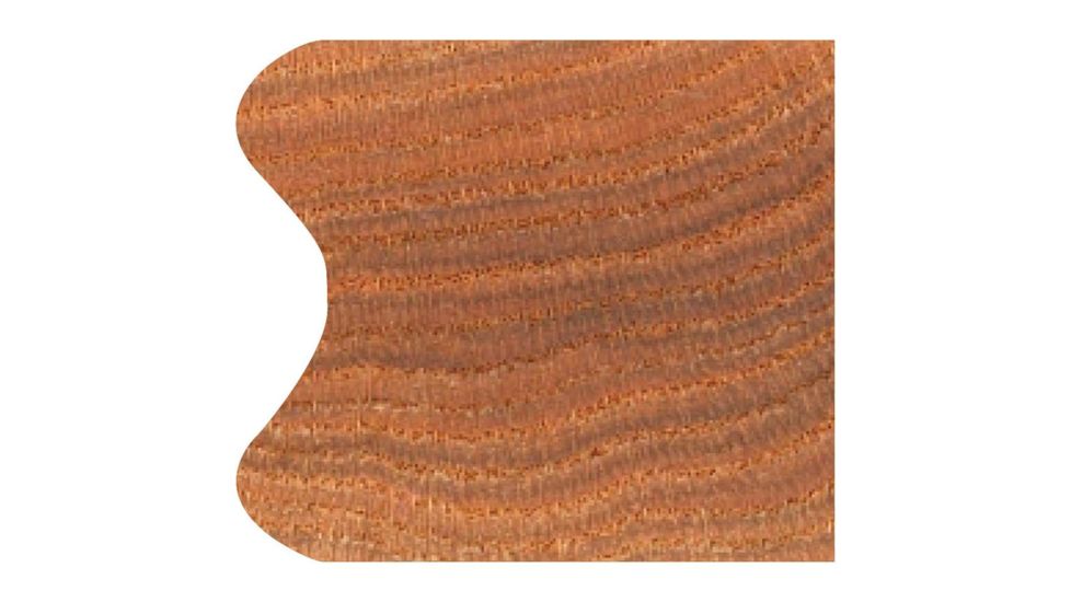 Grizzly Industrial Shaper Cutter - Rounded Flute, 3/4in. Bore C2111