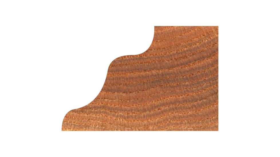 Grizzly Industrial Shaper Cutter - Wave, 3/4in. Bore C2110