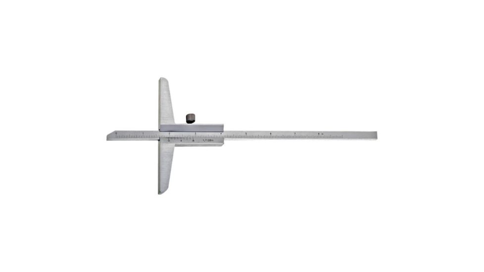Grizzly Industrial Vernier Depth Gauge 8in. x 1/128in. G9288