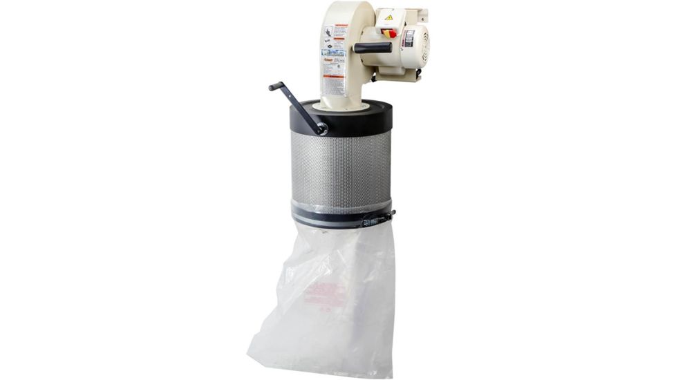 Grizzly Industrial Wall-Mount Dust Collector with Canister Filter G0785