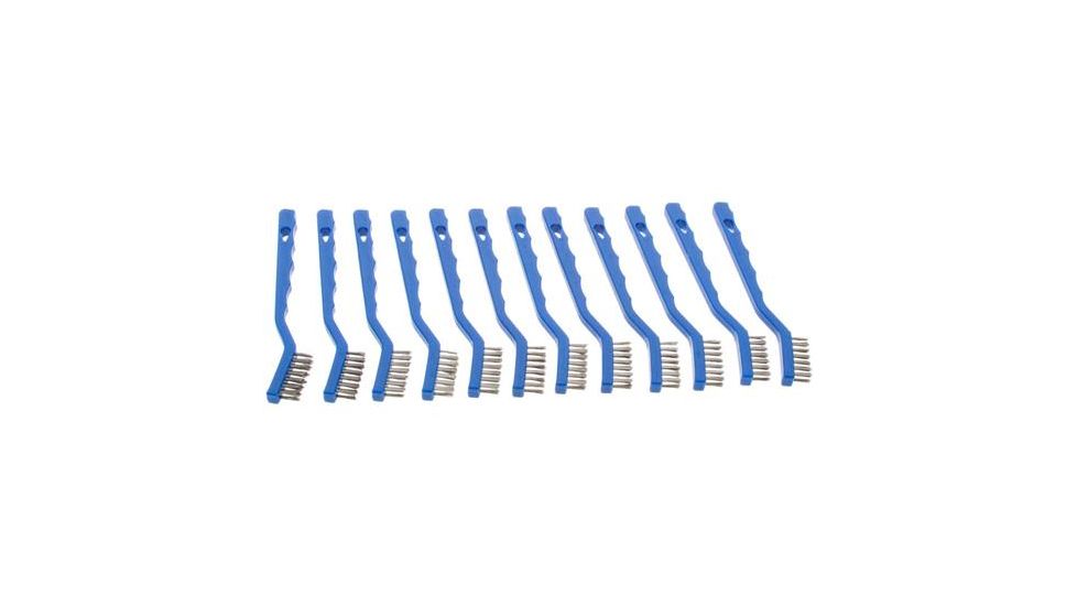 Grizzly Industrial Wire Brush with Plastic Handle - SS - 12pk, T27797