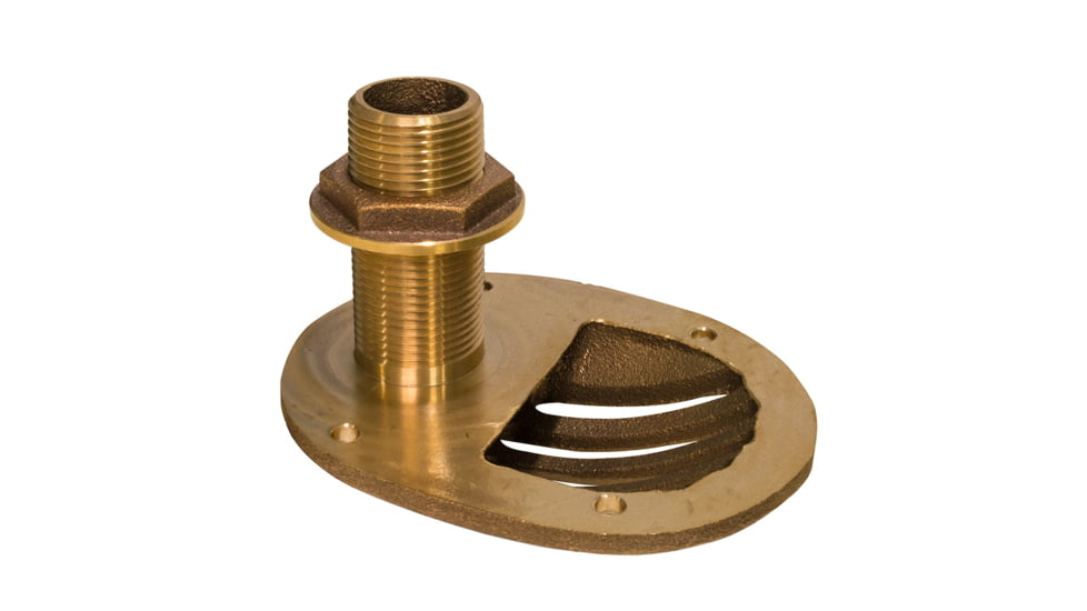 GROCO Bronze Combo Scoop Thru-Hull w/Nut 3/4" 75330