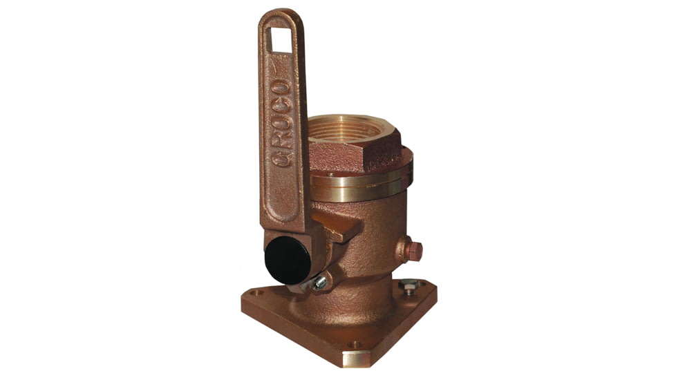 GROCO Bronze Flanged Full Flow Seacock 1" 72842