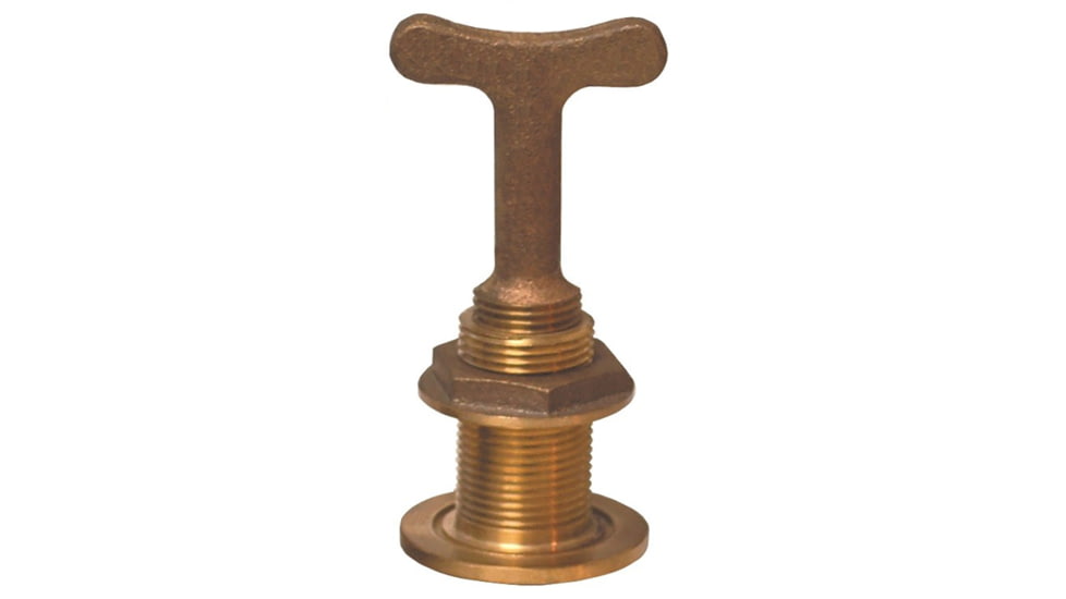 GROCO Drain w/Inside T-Handle Plug Garboard 75341