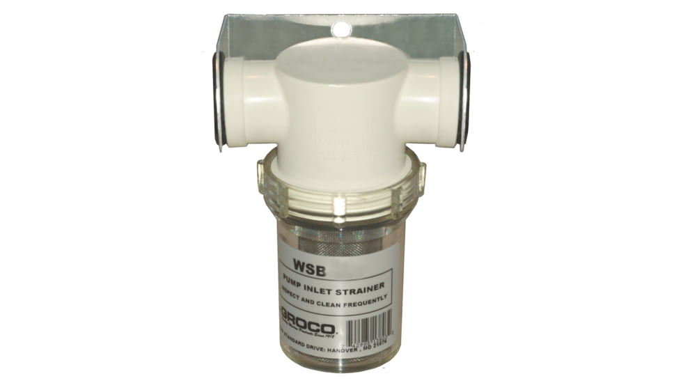 GROCO Fresh Water Strainer w/Plastic Basket 1-1/4" 75365