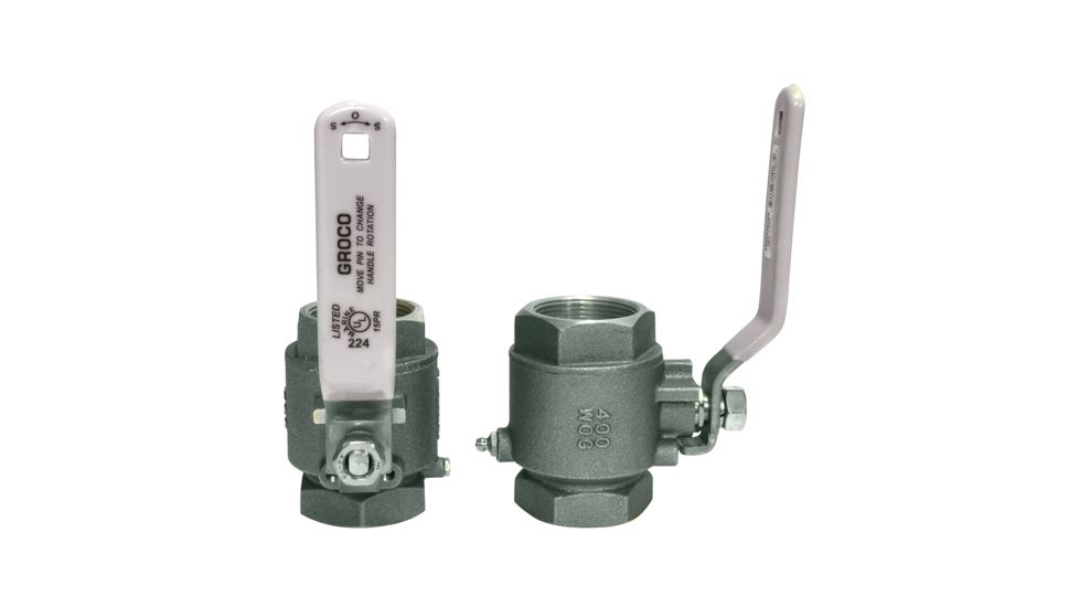 GROCO NPT Stainless Steel In-Line Ball Valve 1" 74199