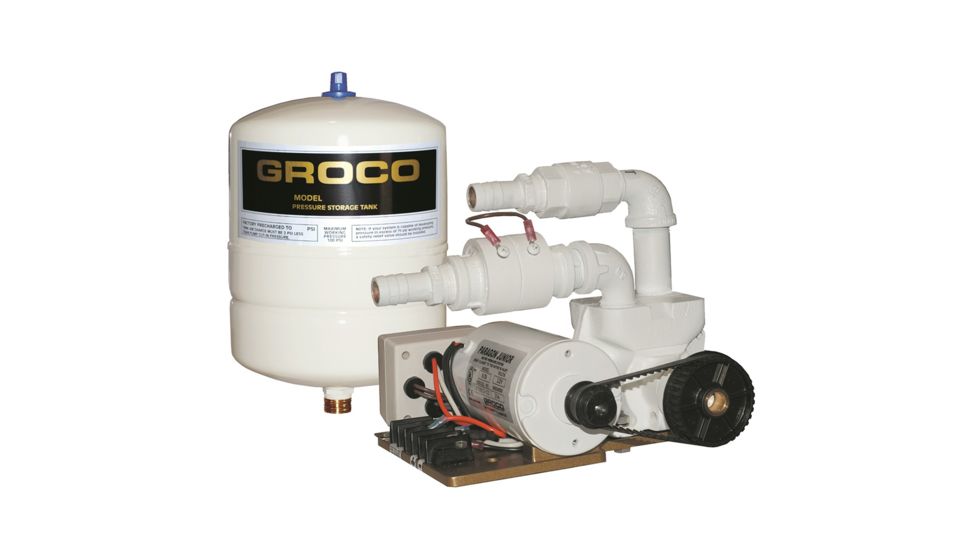 GROCO Paragon Junior 12v Water Pressure System - 1 Gal Tank - 7 GPM 75245