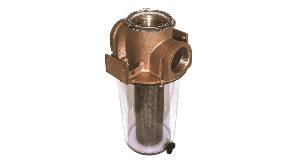 GROCO Series 1/2" Raw Water Strainer w/Stainless Steel Basket ARG-500 72768