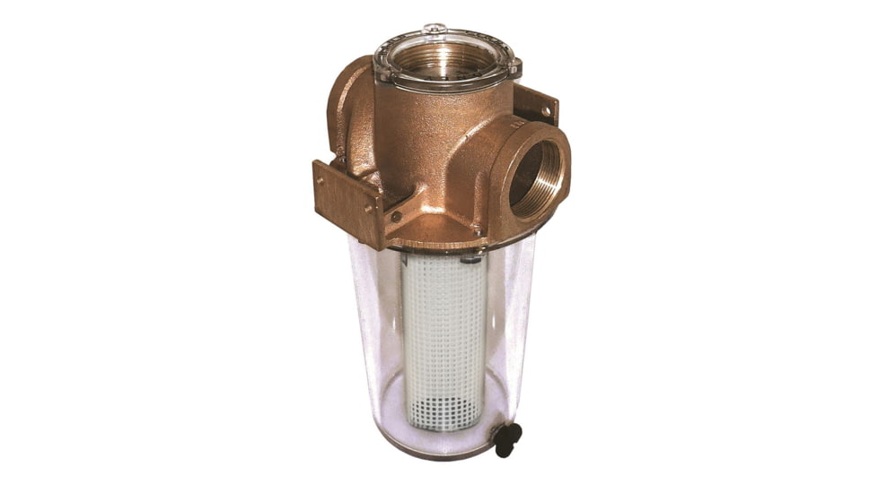 GROCO Series 3/4" Raw Water Strainer w/Non-Metallic Plastic Basket ARG-755 72770