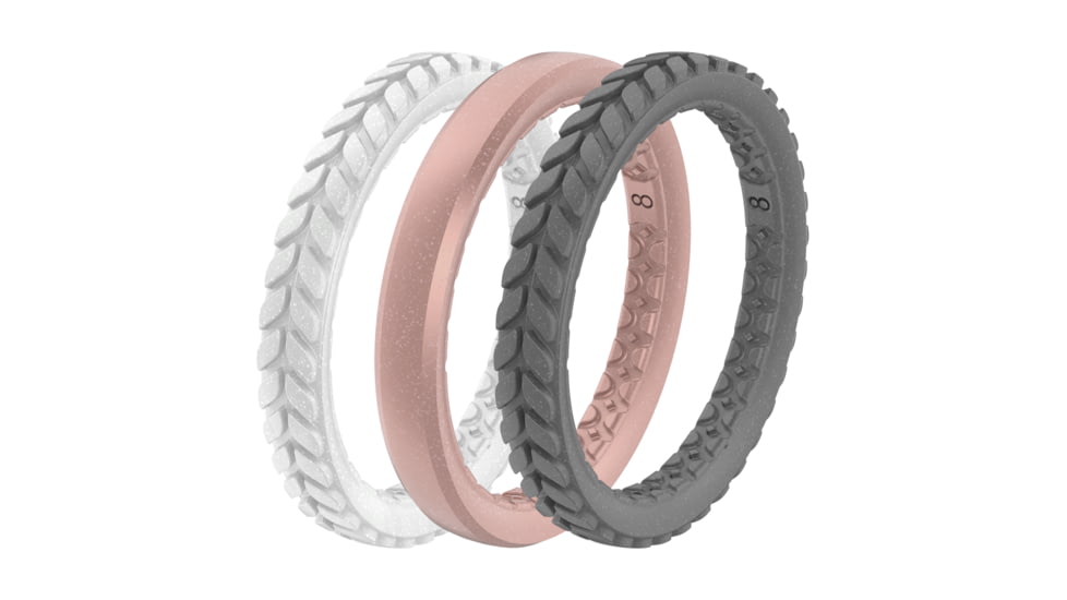 Groove Life Air Stackable Silicone Ring, Mineral, 8, R9-115-08