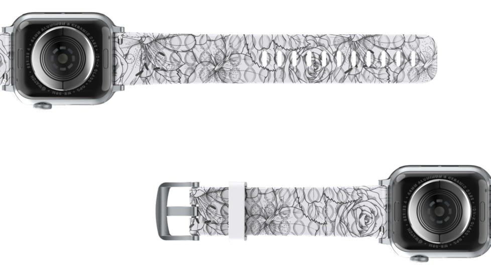 Groove Life Apple Watch Narrow/Short Band, Winter Rose, 38/40mm S/M, WA5-209-NS