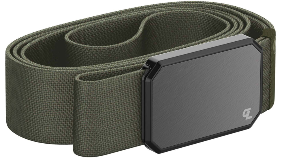 Groove Life Belt, Olive/Gun Metal, One Size, B1-003-OS