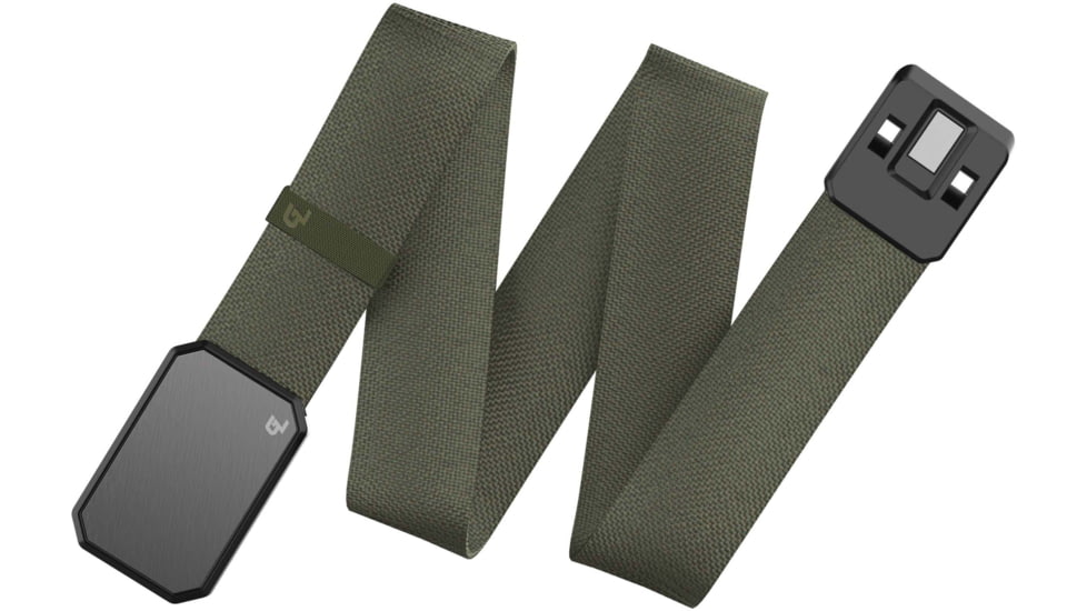 Groove Life Belt, Olive/Gun Metal, One Size, B1-003-OS