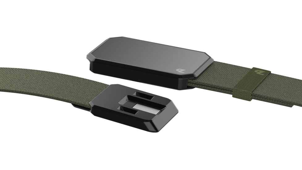 Groove Life Belt, Olive/Gun Metal, One Size, B1-003-OS