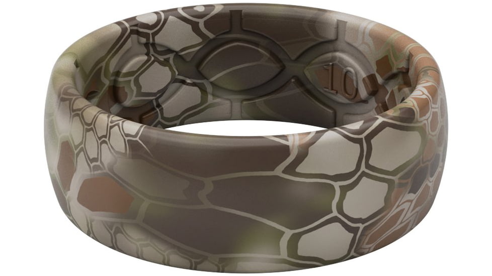 Groove Life Camo Kryptek Highlander Silicone Ring, Brown, 08, 20606