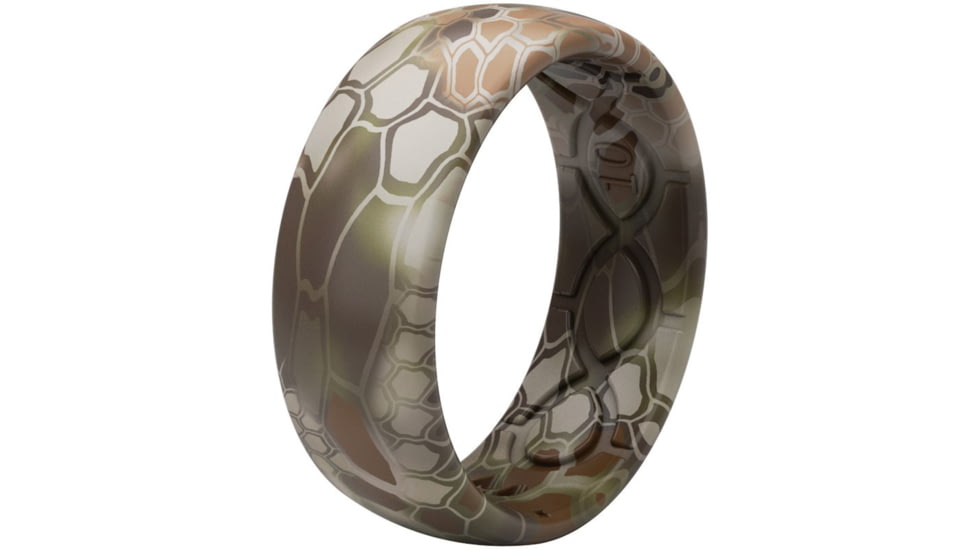 Groove Life Camo Kryptek Highlander Silicone Ring, Brown, 08, 20606
