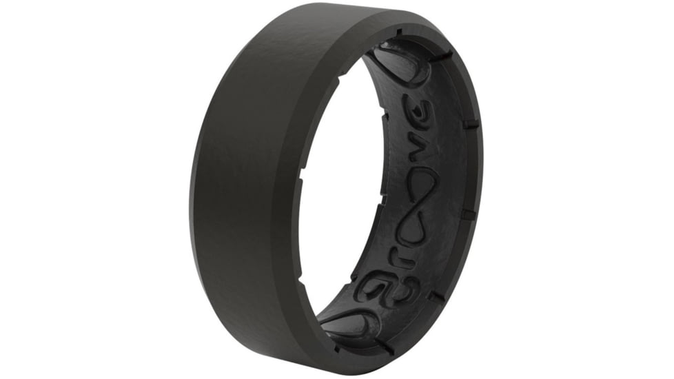 Groove Life Edge Silicone Ring, Black, 11, 27994