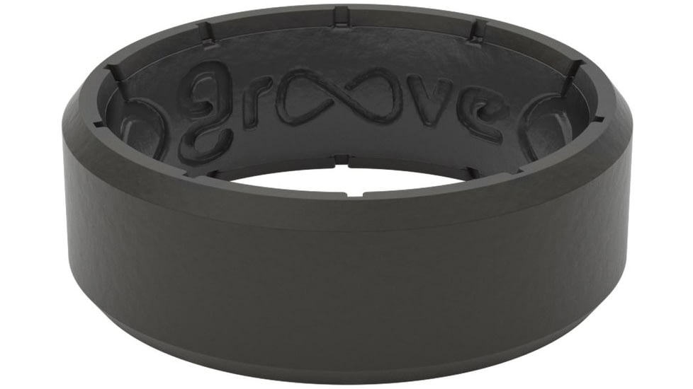 Groove Life Edge Silicone Ring, Black, 11, 27994