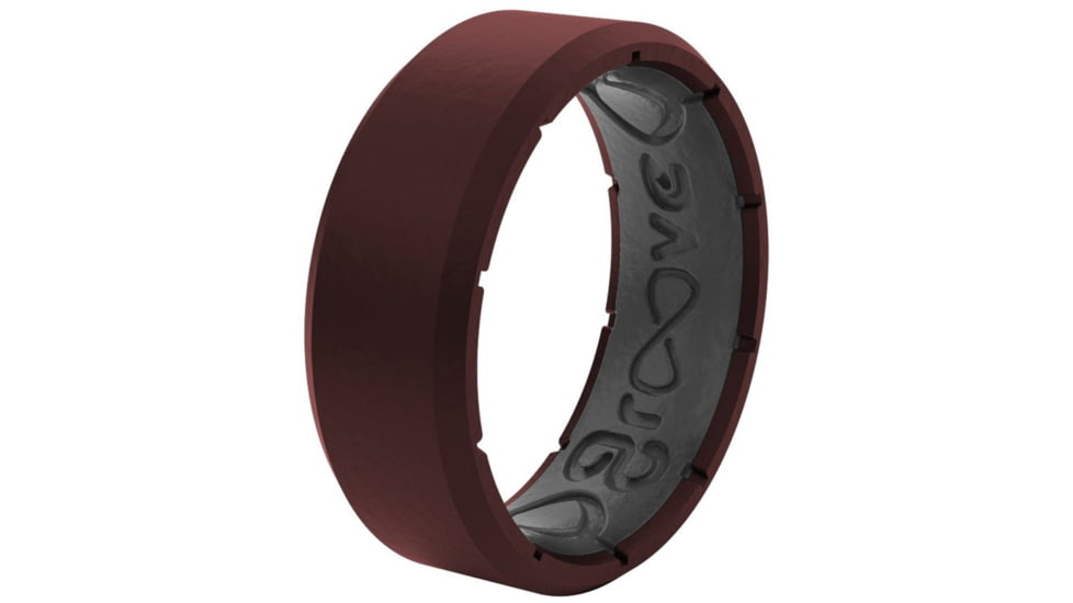 Groove Life Edge Silicone Ring, Crimson, 11, 27857