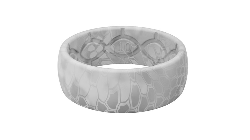 Groove Life Original - Kryptek Yeti Silicone Ring, White, 8, 18153