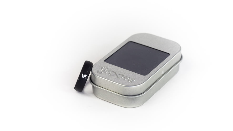 Groove Life Thin Michigan State White Logo Silicone Ring, Black, 04, 37060