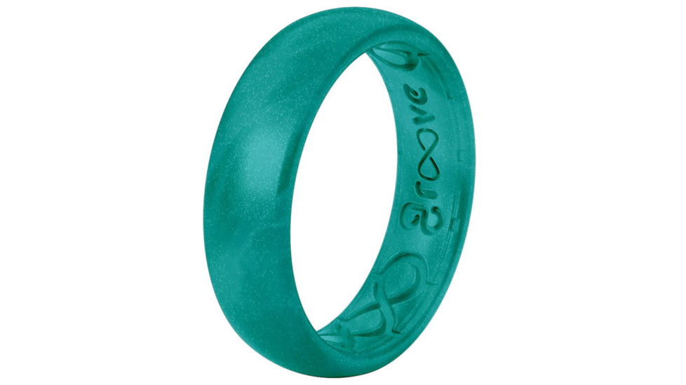 Groove Life Thin Silicone Ring, Ocean, 09, 30529