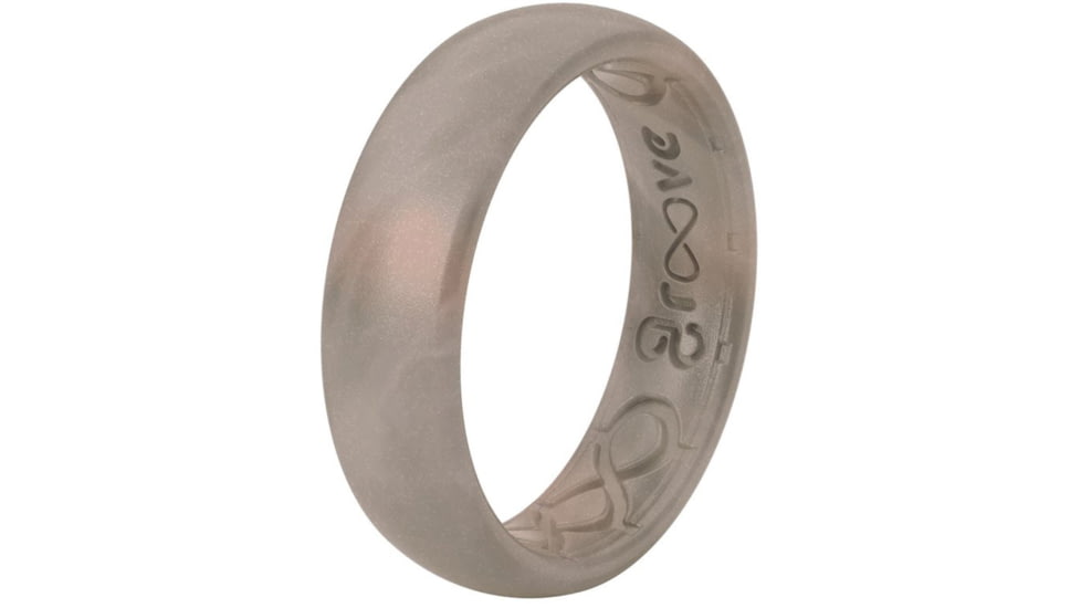 Groove Life Thin Silicone Ring, Pewter, 05, 29929