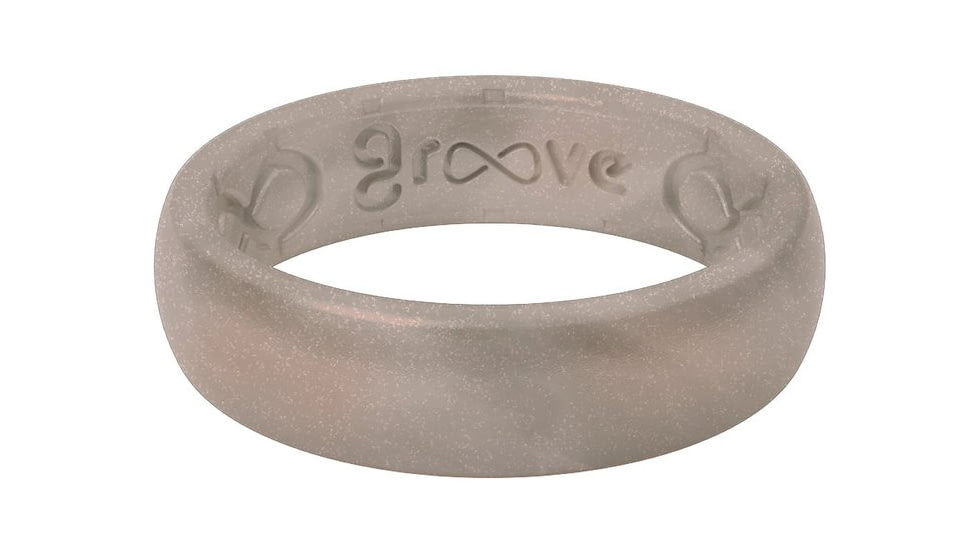Groove Life Thin Silicone Ring, Pewter, 05, 29929