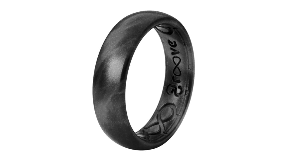 Groove Life Thin Solid Colored Ring, Black Pearl, 8, R1-117-08