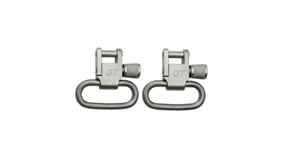 GrovTec US Ruger Carbine Auto&amp;Single Locking Swivel Set, Satin, GTSW28