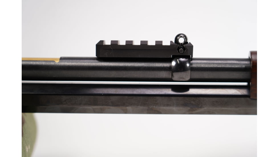 GrovTec US .675 - .725in Tube Mount Rail Barrel Band Mounted Picatinny Rail, Black, GTSW328
