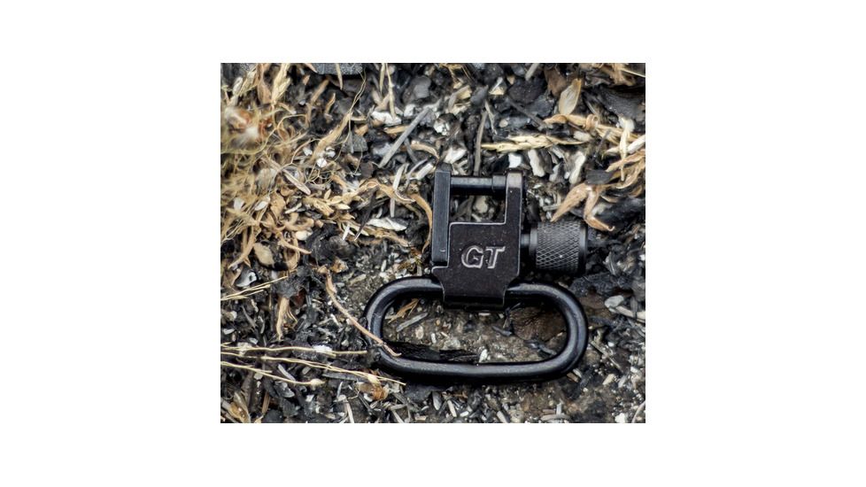 GrovTec US EURO 1in Locking Swivel Set, Black, GTSW199