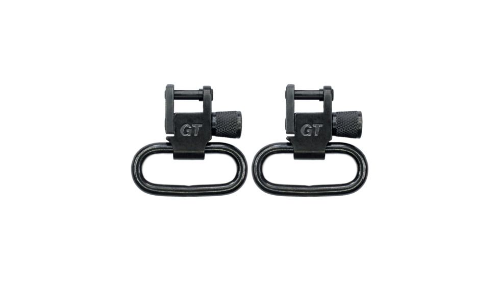 GrovTec US EURO Locking Swivel Set, 1in, Black, GTSW199