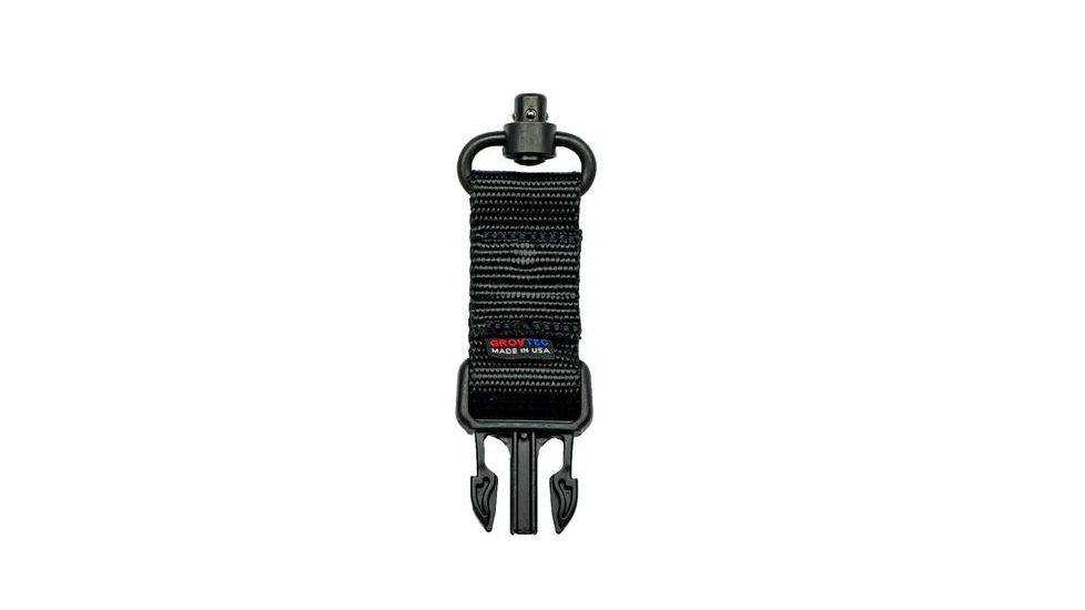 GrovTec US Heavy Duty Push Button Buckle Accessory, Black GTSL57