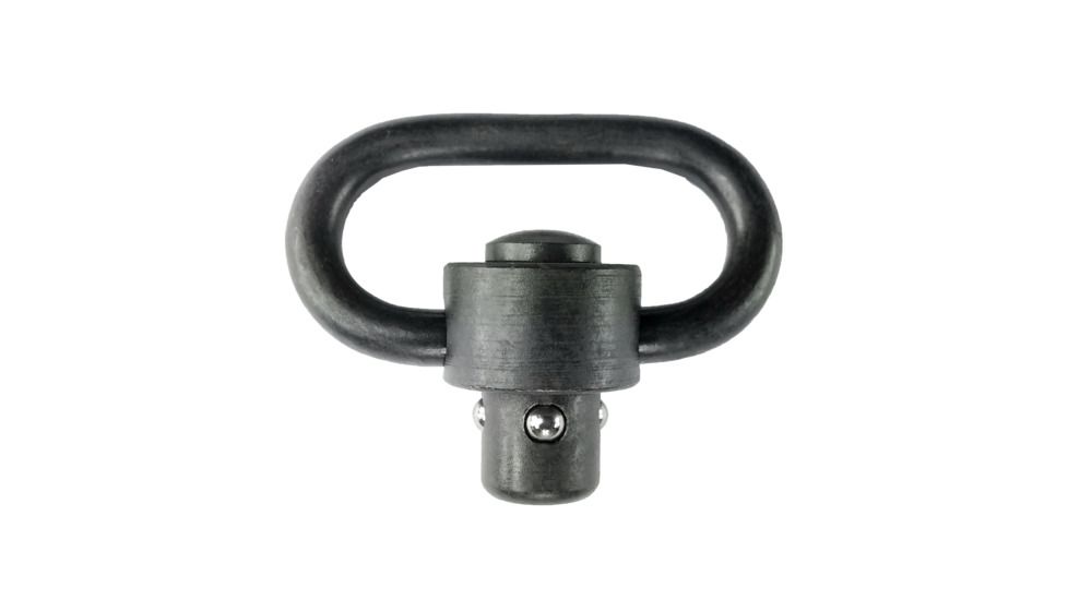 GrovTec US Heavy Duty Push Button Swivel, Black, GTSW106
