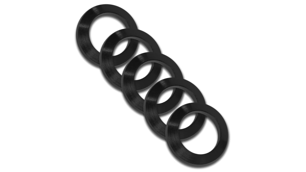 GrovTec US 5 Pack Crush Washer .308 Caliber, 5/8x24 Thread, Nitride, Black, GTHM320