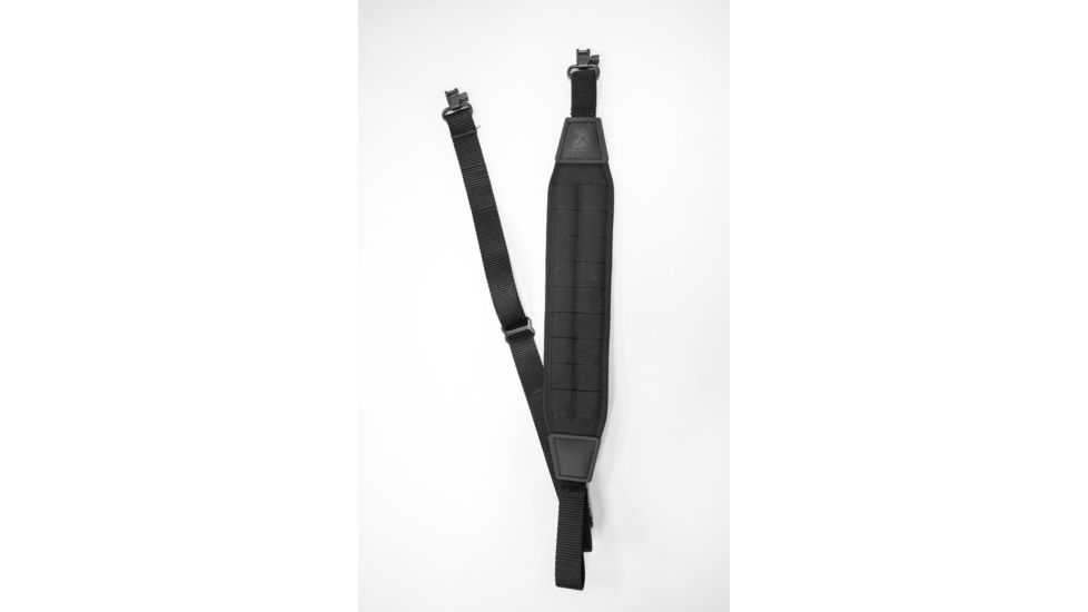 GrovTec US Molle Padded Sling w/ Locking Swivels, Black, GTSL119