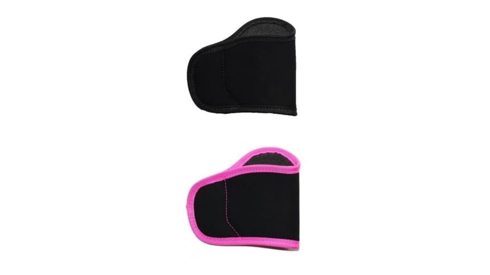 GrovTec US Multi-Fit Holsters, Black/Black, Black/Pink