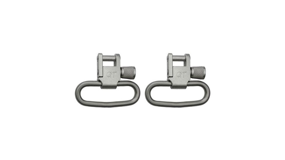 GrovTec US Locking Swivel Set, 1.25in, Nickel, GTSW04