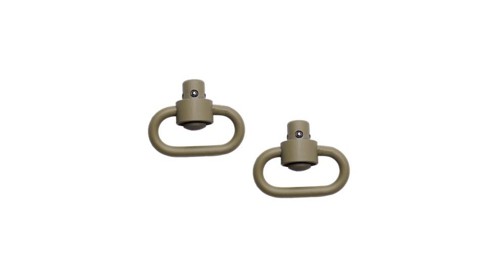 GrovTec US Heavy Duty Push Button Swivels, Desert Sand, GTSW252