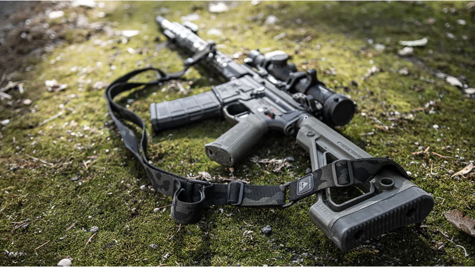 GrovTec US QS 2-Point Sabre Sling w/ Push Button Swivels, Multicam Black, GTSL137