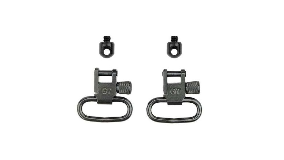 GrovTec US Remington Nylon .22 Rifle Locking Swivel Set, Black, GTSW21