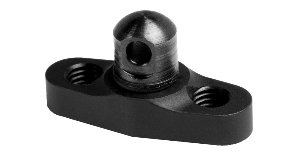 GrovTec US KeyMod Flanged Stud Mount, Black, GTSW111
