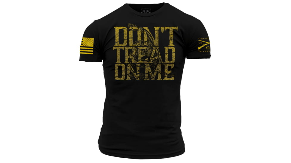 Grunt Style Dont Tread On Me 2.0 T-Shirt - Mens, Black, Small, GS2851-S
