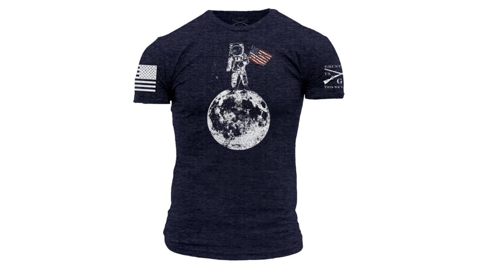 Grunt Style Finders Keepers Tee Shirt - Men's, Vintage Navy, Medium GS2652-M