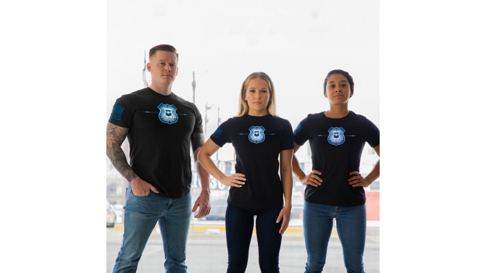 Grunt Style Iron Police T-Shirt - Mens, Black, Medium, GS4049-M