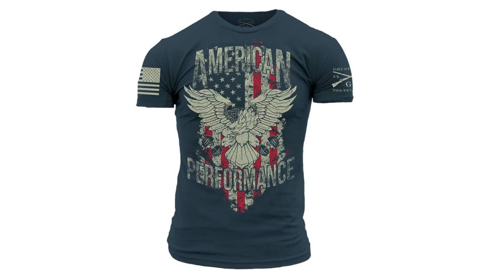 Grunt Style Men's American Performance Tee Shirt, 2XL GS2252-XXL